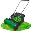 Avilia Tagliaerba Manuale Elicoidale Eco-Friendly 25L - Tosaerba a Spinta con Regolazione del Taglio 17/43mm, Sacco di Raccolta 35cm, Ideale per Giardini e Prati