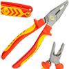 C.K Redline 2025 Edition VDE Pinza combinata e taglierina 200 mm, 1000 v isolato elettrico a becchi piatti e tagliacavi, elettricisti ingegneri troncatrici cesoie elettricista, CK Tools T39072A 200