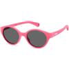 Polaroid Occhiali da Sole PLD K007/S Fuchsia/Grey 42/16/125 unisex