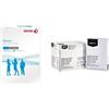 Xerox Business 003R91821 - Risma da 500 fogli, A3, 80 g/m², colore: bianco & Amazon Basics Carta da stampa multiuso A4 80gsm, 5x500 fogli, bianco