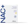 Rilevo Nac+ N-acetilcisteina 600mg 14 Stick Pack da 4 g Integratore Antiossidante, Sintesi del Glutatione, Proprietà Difese Immunitarie, Mucolitico Fluidificante Gusto Limone