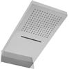 Kronenbach Spa soffione doccia 50x25 cm rettangolare cromo KBMBBPRBOR250-2