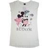 Disney Minnie Mouse Donna Camicia da Notte (Beige,M)