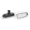 CARALL LE1927 Kit Luci Targa Led Colore Bianco 6000K 12V 5W - 2 Pezzi