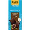 Giusto senza zucchero tavoletta extra fondente 85 g - GIUSTO - 985499971