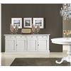 EsteaMobili CREDENZA COUNTRY PROVENZALE LACCATA BIANCA - LEGNO MASSELLO VENETO