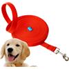 Edipets, Guinzaglio Lungo per cani, Addestramento, 3 metri, 5 m, 10, m, 15 m e 1.5 m, Nylon, Resistente e Leggero Adatto per Tutti i Cani (3 m, Rosso)