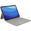 Logitech Combo Touch Tastatur-Case per iPad Pro 11 pollici (1., 2. e 3. generazione) Deutsches QWERTZ-Layout - Grigio