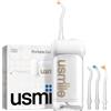 usmile C10 Idropulsore Dentale Portatile - 95 Giorni Durata Della Batteria, 4 Modalità Pulizia, Serbatoio da 180 ml, Impermeabile IPX7, Ideale per Viaggi, Parentesi Graffe, Impianti e Gengive