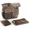 Janè Jané Mama Bag Borsa con Fasciatoio e Porta Documenti, Scompartimenti Interni, Tasche, Grande Capacità