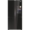 Haier Combinazione frigo-congelatore CUBE 90 SERIE 9 HCW9919ESGB, larghezza 90 cm, altezza 190 cm, capacità 586L, display Big Touch, Wi-Fi, Total No Frost