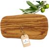 Hofmeister Holzwaren HOFMEISTER® Tagliere in legno di ulivo - Tagliere in legno di alta qualità per il barbecue e la cucina - Vassoio perfetto per servire e ideale da regalare