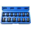 BERGEN Bussole a basso impatto, 14 pezzi, 3/8, B1300, 8-19 mm