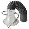 eletech Cappa aspirazione fumi saldatura per saldatura a stagno braccio aspirazione fumi saldatura aspiratore fumi di industriale impianto aspirazione fumi saldatura (100-230 mm con tubo in PVC da 2 m)