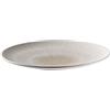 APS 85505 - Piatto in melammina, Ø 33 cm, altezza: 3,5 cm, colore: Bianco/Beige