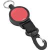 Alomejor Fibbia Sospesa in Nylon con Gancio Le Immersioni Retrattile La Lunghezza della Linea è 27,4 Pollici(Nylon Hanging Buckle)