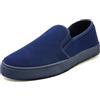 JOMIX Scarpe Uomo Senza Lacci da Cucina Antiscivolo Scarpe Slip On Leggere in Tela Comode per Cuochi Addetti alla Ristorazione e Pulizie MSS250587 Blu 44