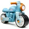 FALK - Draisienne Moto Prem1er - Blu - Ruote extra larghe e silenziose - Manubrio direzionale - Look Vintage - Contiene almeno il 75% di plastica riciclata - Made in France - Da 12 mesi - 452S