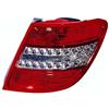 PROPOSTEONLINE Fanale realizzato per Mercedes Classe C W204 SW dal 2007 al 2010 posteriore Destro a LED Luci Bianco e Rosso A2048204064