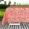 Bassetti Tovaglia Antimacchia 140x220 cm - 100% Cotone Panama - Tavolo da 8 Posti - Fantasie Floreali o Fruttate - Made in Italy - Lavabile e Resistente (Sugar baby)