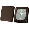 SYLC Copriseduta Divano con Cravatte, Elasticizzato Copricuscino in velluto, Antiscivolo copridivano per Carovana Protezione Fodera per Cuscino (Dark brown,Backrest)