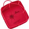 Hunter List Ciotola da Viaggio Pieghevole in Silicone, 15 x 12 x 5 cm, Rosso