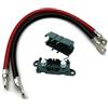 eXODA Set di Cavi Batteria 70 mm2 30cm Rosso Nero Resistente al Calore