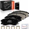 Frankberg Set di pastiglie freno comprensivo di 4 pastiglie freno | Compatibile con: Captiva C100 C140, Captiva Sport, Captiva Van C100, Antara L07