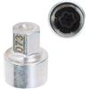 Partuto Dado Di Bloccaggio Ruota Antifurto Per BMW 1 Pz | Per BMW & PerMINI 1, COOPER S, JCW, Acciaio Lega Zincato, Argento, Rimozione/Bloccaggio Bullone Antifurto, Altezza 35.5mm