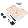 Cocoarm Kit di Fai - -te Ecologico Bella qualità del Suono Facile Assemblare Kit Altoparlanti Fai te per Bambini e Adolescenti