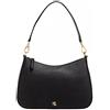 Ralph Lauren LAUREN Lauren Donna Borsa A Spalla Danni 26 Shoulder Bag Medium 431883768 Nero black 008