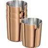 APS 10303 Allure - Set da annaffiatoio in acciaio INOX 18/8, rivestito in PVD, 40 ml, Ø 3,5 cm, altezza 4,5 cm, effetto rame