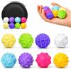 Tangdudu 8 Pezzi Palline Magnetiche Colorate, Pallina Antistress per Adulti, Arcobaleno Palle Sensoriali in Silicone, Palline Magnetiche Fidget Toys, Quiet Desk Giocattoli
