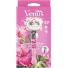 Gillette Venus Per Donna Pro ComfortGlide Con Fragranza Melograno E Cura Idratante Olay, Manico Riutilizzabile E Cartuccia Di Ricarica A 5 Lame, Rasatura Morbida, Cura Della Pelle Secca
