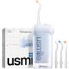 usmile C10 Idropulsore Dentale Portatile - 95 Giorni Durata Della Batteria, 4 Modalità Pulizia, Serbatoio da 180 ml, Impermeabile IPX7, Ideale per Viaggi, Parentesi Graffe, Impianti e Gengive