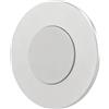 Panlouting Supporto Magnetico da Parete per iPhone 16, 15, 14, 13, 12 Pro Max | Lega di Alluminio | Forte Magnetico con Adesivo | Utilizzo a Mani Libere per Cucina, Bagno, Auto, Ufficio