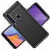 LXHGrowH Cover per Samsung Galaxy A9 2018, Custodia Antiurto Protezione Flessibile Gel Silicone TPU, Custodie Antishock e Antigraffio Paraurti Caso Cellulare Case Protettiva, Nero