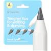 Paperlike® Pencil Tips (4X) per Apple Pencil 1ª & 2ª Gen, USB-C & PRO - 10x più durevoli, Un Tocco in più di Controllo con la Pellicola Effetto Carta
