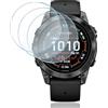 Zerrshoo Vetro Temperato per Garmin epix Pro 47MM Pellicola Protettiva, per Garmin epix Pro Vetro Temperato 3 Pezzi, 9H Anti Graffio/HD Compatibile Garmin epix Pro 47MM Vetro Pellicola Protettiva