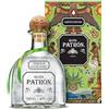 Patrón Tequila premium PATRÓN Silver in latta a edizione limitata, prodotta con la migliore agave blu Weber al 100%, lavorata a mano in Messico, 40% ABV, 70cl / 700ml