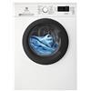Electrolux EA2F6821CF Lavatrice a Carico Frontale Integrabile 8 Kg, 1400 rpm, Programma Rapido, Funzione Vapore, Motore Inverter, Display M, Bianco, Classe B
