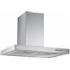 HEINNER HDCH-360TSS T-Form - Cappa aspirante a parete 60 cm, 3 impostazioni, cappa aspirante 308 m³/h, acciaio inossidabile, argento