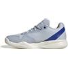 adidas COURTFLASH Pickleball Shoes, Scarpe da Tennis Donna, Halo Blue/Silver Met./Lucid Blue, 43 1/3 EU