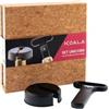 KOALA | Set UnCork CP | Cavatappi a lamelle per Vecchio Vino | Tagliacapsule in acciaio inossidabile | Astuccio in sughero | Regalo Premium per Enofili