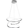 RL LIVE YOUR LIGHT Reality, Sospensione, Borka 4xE27, max.40,0 W Finitura: Reticolo rattan, Naturale L:95,0cm, L:17,0cm, A:150,0cm IP20,Senza illuminante,Regolabile in altezza