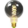 TIANFAN Lampadine a Led Lampadina Vintage 4W Dimmerabile Smoky Glass 2700K Bianco caldo Edison Vite E27 Base 220/240 V Lampadine decorative G95