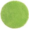 PANA® Tappeto da bagno rotondo in microfibra a pelo lungo (Ø 71 cm) - Morbido, soffice, antiscivolo e lavabile - Per bagno, doccia o discesa vasca - Colore: Verde