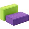 FFitness N° 2 Yoga Brick Mattoncini Blocchi di Supporto per la Pratica dello Yoga in Schiuma Eva Eco-Friendly