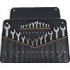 WELKINLAND 22 tasche chiave a rullo portautensili, 0,6 - 3,2 cm, custodia per chiavi inglesi (strumenti non inclusi)