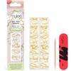 Mylee Gel Nail Wraps Stickers [Marbellous] - Unghie Gel Adesive Pre-Polimerizzate per Manicure Istantanea, Lampada Non Necessaria, Ultra Resistenti, Lunga Durata, Facili da Applicare